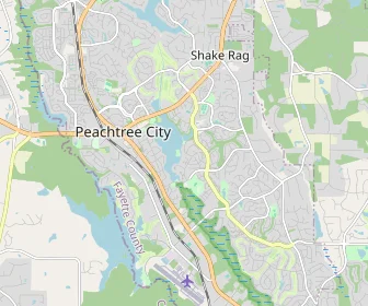 Area schools map